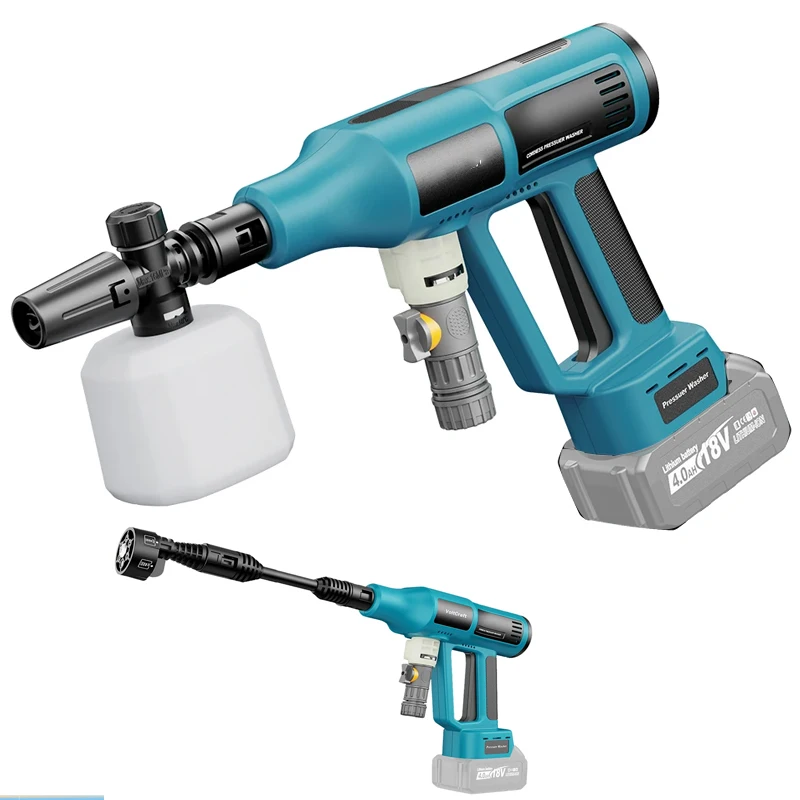 Brushless Electric High Pressure Washer 250Bar 6 IN1 Cordless 4 Gears Car Wash Water Gun Garden Spray Gun for Makita 18V Battery
Brushless Electric High Pressure Washer 250Bar 6 IN1 Cordless 4 Gears Car Wash Water Gun Garden Spray Gun for Makita 18V Battery