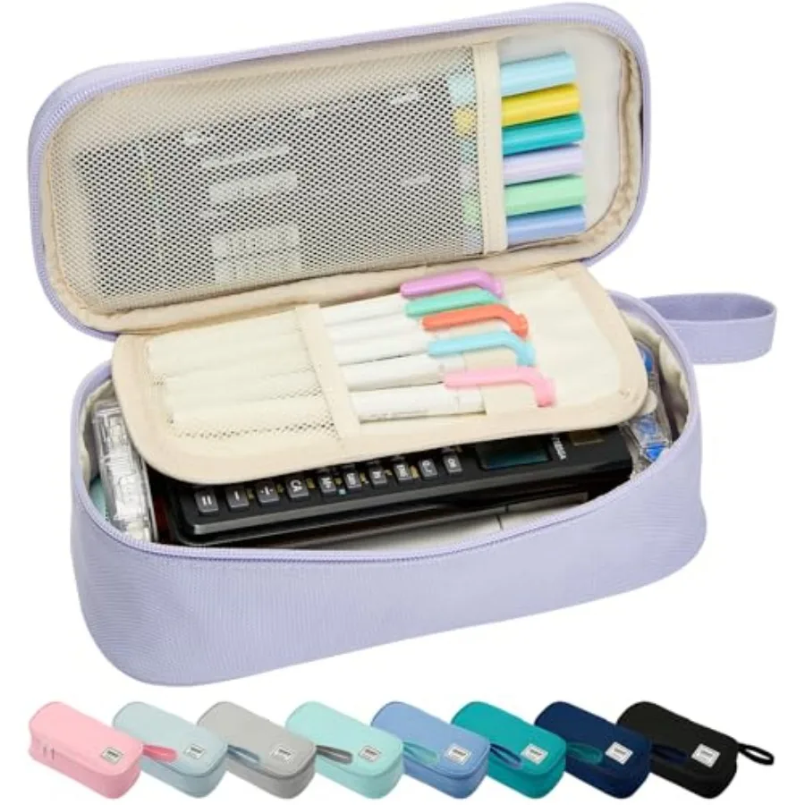 Pencil Case Pouch Box Bag School Supplies Girls Boys,Cute Preppy Stuff Large Big Capacity Aesthetic Pen Organizer, Back to Coll
Pencil Case Pouch Box Bag School Supplies Girls Boys,Cute Preppy Stuff Large Big Capacity Aesthetic Pen Organizer, Back to Coll