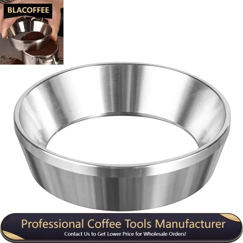 Coffee Dosing Ring 54/51/58mm Stainless Steel Magnetic Espresso Coffee Grinder Dosing Funnel Brewing Bowl Funnel Coffeeware
Coffee Dosing Ring 54/51/58mm Stainless Steel Magnetic Espresso Coffee Grinder Dosing Funnel Brewing Bowl Funnel Coffeeware