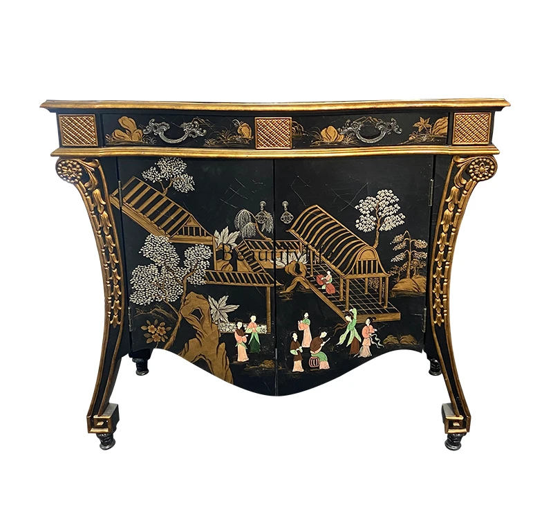 Light luxury new Chinese porch cabinet carved French luxury European living room retro American villa partition
Light luxury new Chinese porch cabinet carved French luxury European living room retro American villa partition