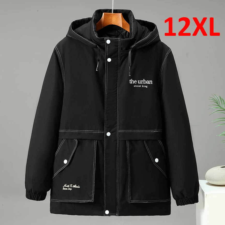 10XL 12XL Plus Size Parka Men Winter Thick Jacket Casual Fashion Black Jacket Coat Male Winter Parkas Big Size 10XL 12XL
10XL 12XL Plus Size Parka Men Winter Thick Jacket Casual Fashion Black Jacket Coat Male Winter Parkas Big Size 10XL 12XL