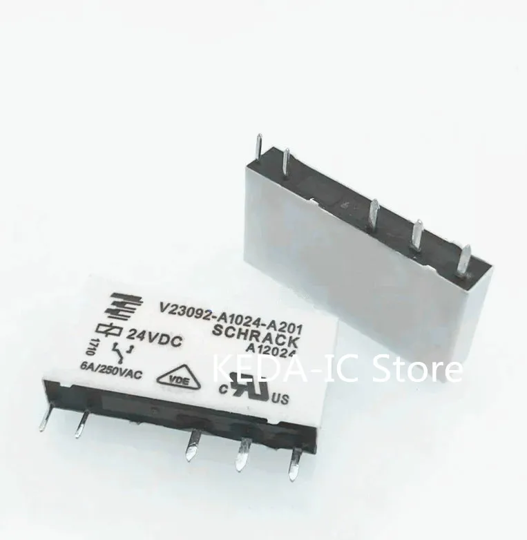 2-50 шт./лот V23092-A1024-A201 24VDC 6A DIP5 Новый оригинал
2-50 шт./лот V23092-A1024-A201 24VDC 6A DIP5 Новый оригинал