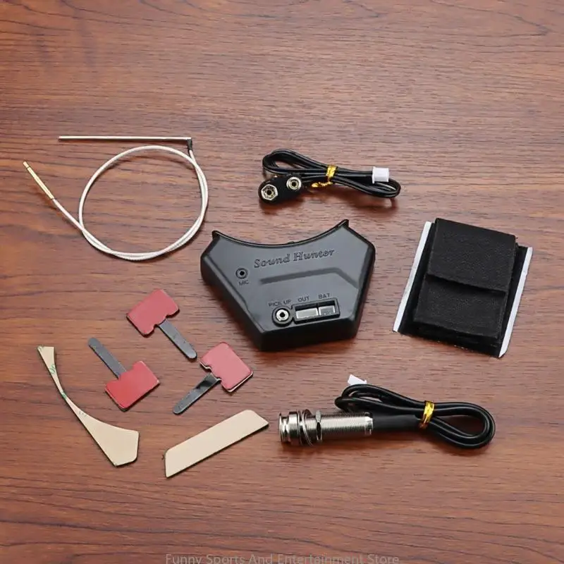 C4DE Sound Hole Guitar Pickup Kits Microphone Sound Hole Adjustable Preamp
C4DE Sound Hole Guitar Pickup Kits Microphone Sound Hole Adjustable Preamp