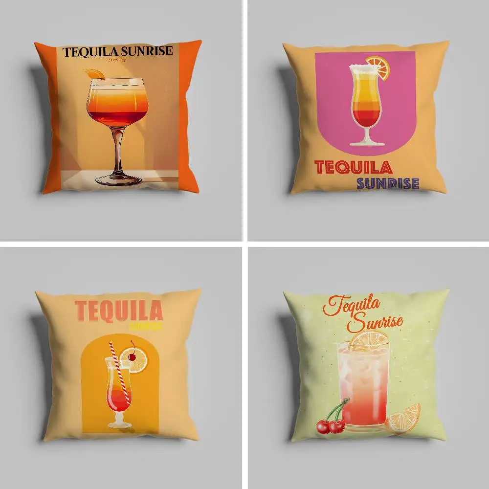Tequila Sunrise Cocktail Pillow Case Pillowcase For Car Pillows 60x60 Cushions Luxury Double Sided Cover Home And Decoration So
Tequila Sunrise Cocktail Pillow Case Pillowcase For Car Pillows 60x60 Cushions Luxury Double Sided Cover Home And Decoration So