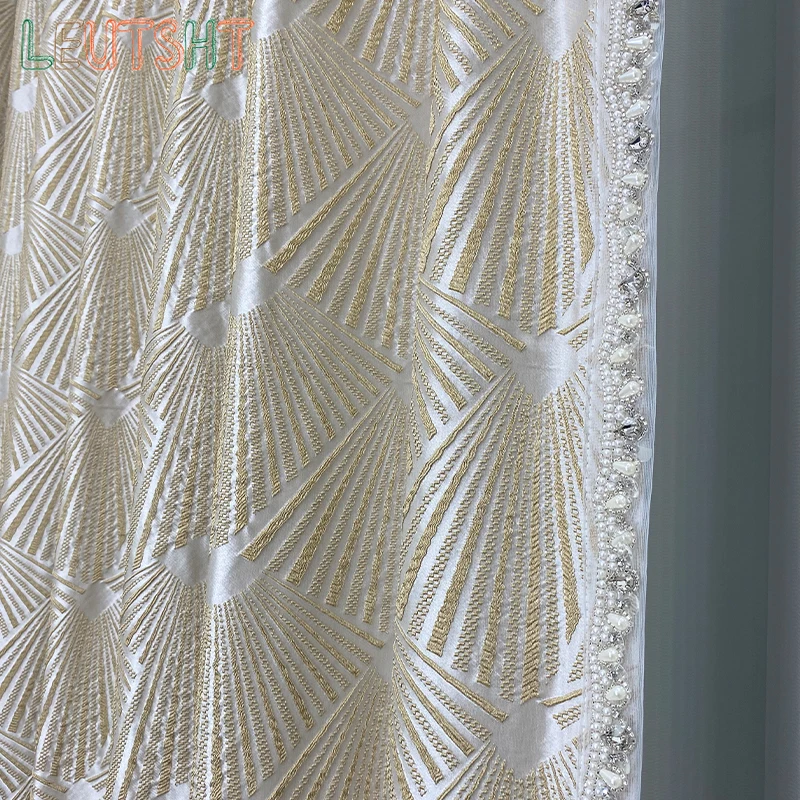 Custom Size French Blackout Curtains Light Luxury Living Room Jacquard Bedroom Villa Room Embossed Wedding Decoration Curtain
Custom Size French Blackout Curtains Light Luxury Living Room Jacquard Bedroom Villa Room Embossed Wedding Decoration Curtain