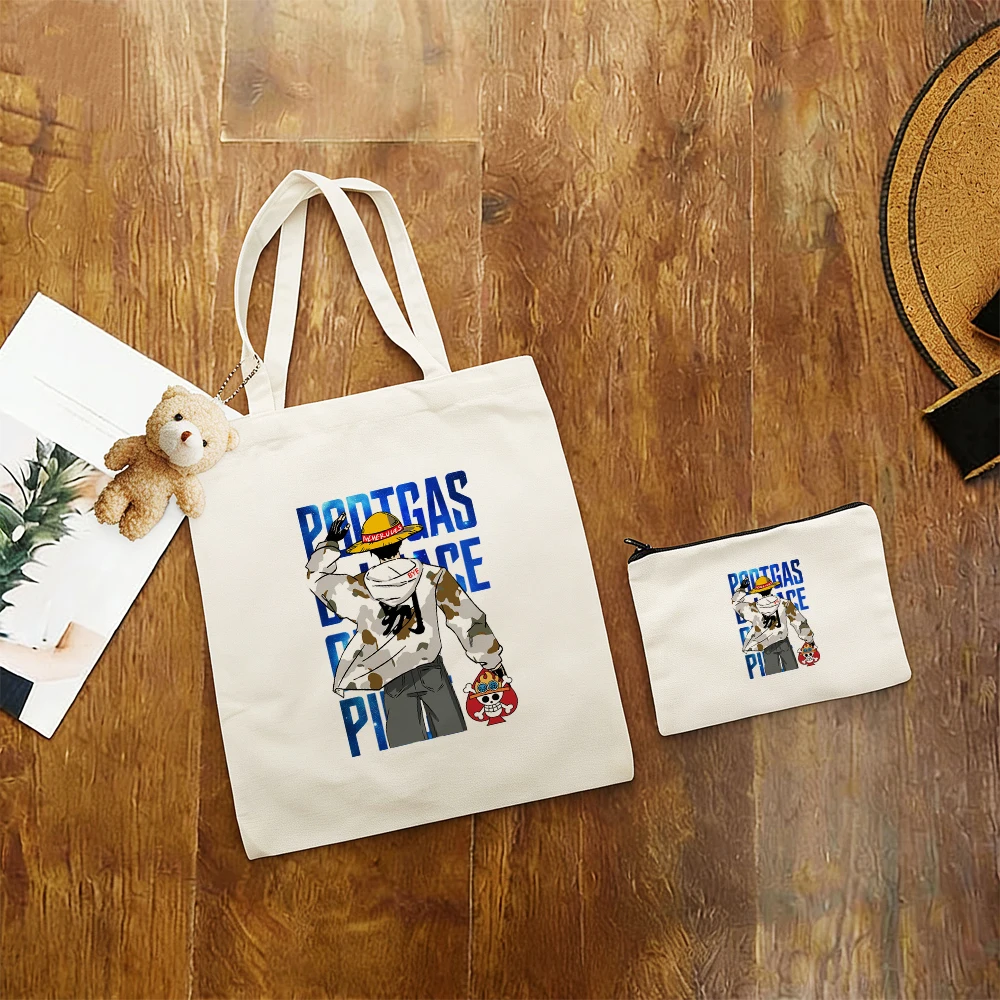 3pcs/set Main Mini Coin Purse Casual Bag Set Characters Print Shoulder Bag One Piece Luffy Ace Law Anime Canvas Tote Bag
3pcs/set Main Mini Coin Purse Casual Bag Set Characters Print Shoulder Bag One Piece Luffy Ace Law Anime Canvas Tote Bag
