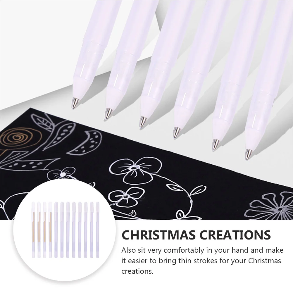 12 Pcs Fine Point Markers Gel Pen Ink Pens Coloring for Illustration Plastic Highlight
12 Pcs Fine Point Markers Gel Pen Ink Pens Coloring for Illustration Plastic Highlight