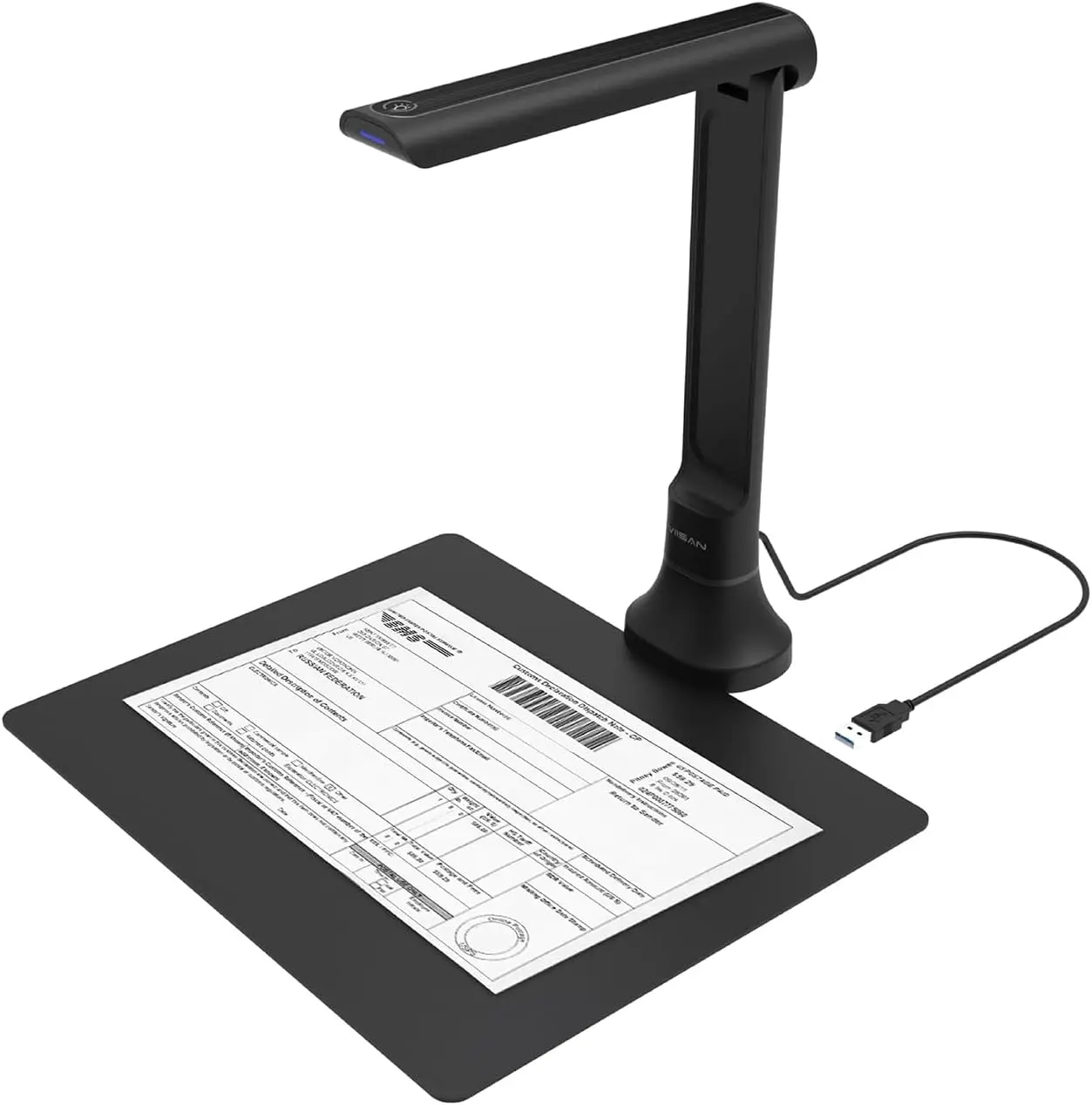 VIISAN DB8401 16MP Document Camera for Office & School, Windows/macOS Certified USB Scanner with OCR,TTS,Barcode Recognition, Fo
VIISAN DB8401 16MP Document Camera for Office & School, Windows/macOS Certified USB Scanner with OCR,TTS,Barcode Recognition, Fo