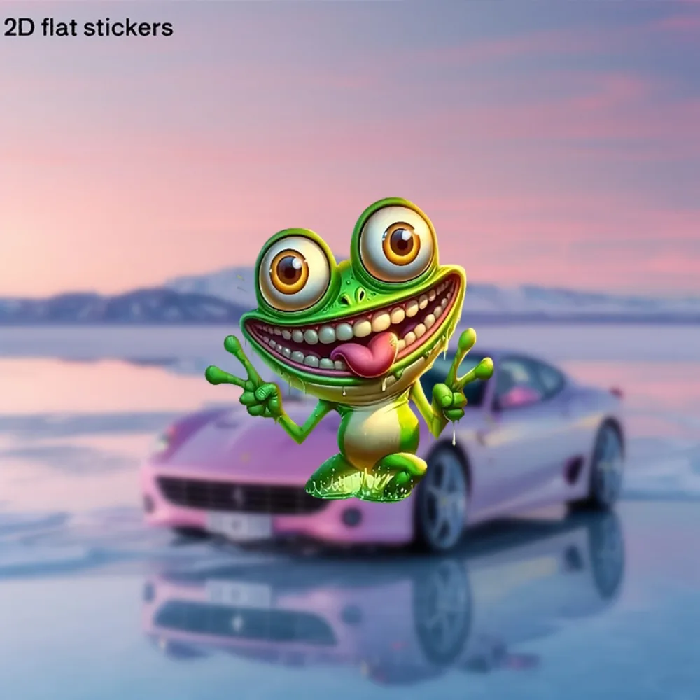 Car Stickers Featuring a Cheerful Cartoon Frog Design DIY Perfect for Cars Motorcycles Laptops Water Bottles Refrigerators
Car Stickers Featuring a Cheerful Cartoon Frog Design DIY Perfect for Cars Motorcycles Laptops Water Bottles Refrigerators