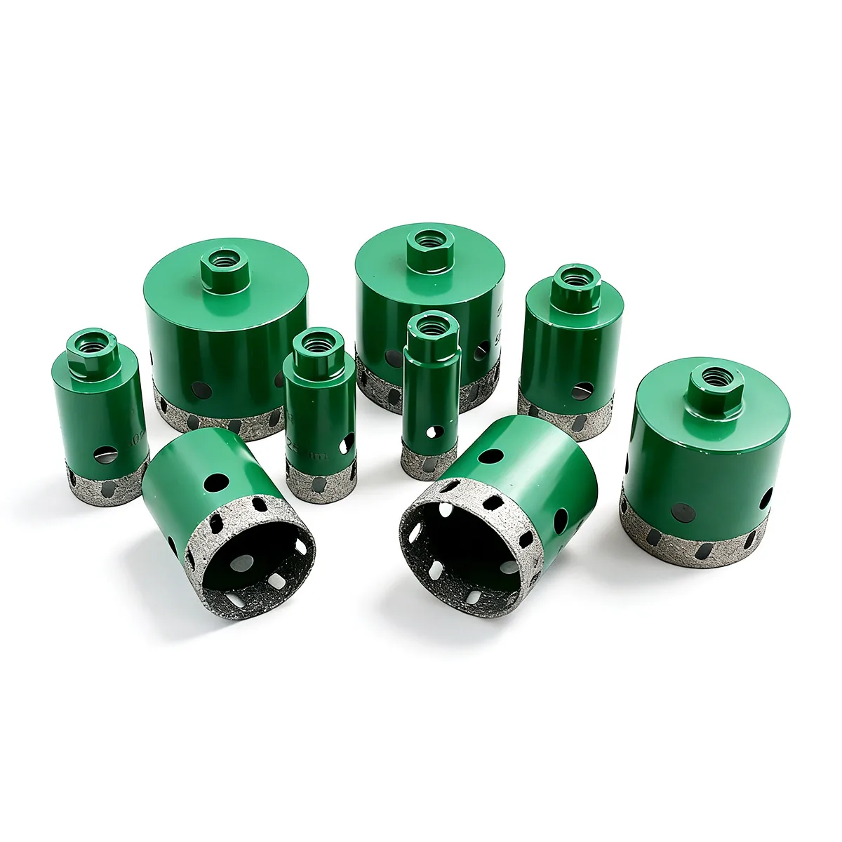 Diamond Core Drill Bit Set, M14 Thread Hole Saw for Marine Stone, Fiberglass, Marble, Granite Drilling
Diamond Core Drill Bit Set, M14 Thread Hole Saw for Marine Stone, Fiberglass, Marble, Granite Drilling