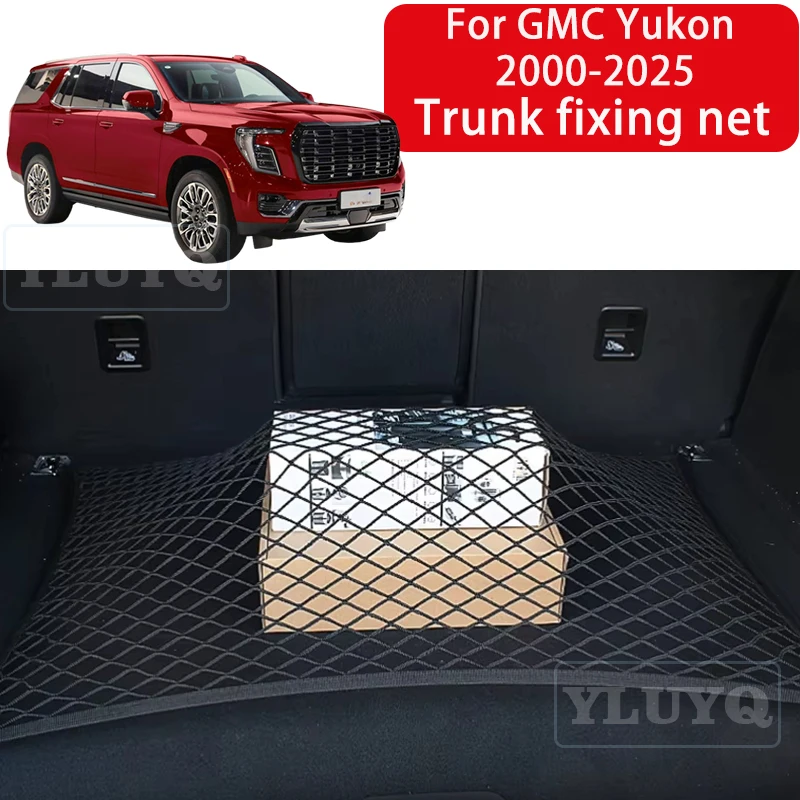 Trunk Net Pocket for GMC Yukon 2000-2025 Car Trunk Luggage Fixing Net Elastic Nylon Non-Slip Storage Car Interior Accessories
Trunk Net Pocket for GMC Yukon 2000-2025 Car Trunk Luggage Fixing Net Elastic Nylon Non-Slip Storage Car Interior Accessories