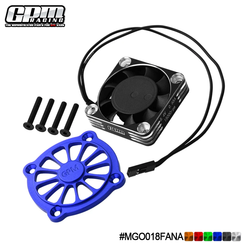 GPM Alu Motor Heatsink & Metal Frame Cooling Fan & Protect Cover For 1/10 Gorgon ARRMA
GPM Alu Motor Heatsink & Metal Frame Cooling Fan & Protect Cover For 1/10 Gorgon ARRMA