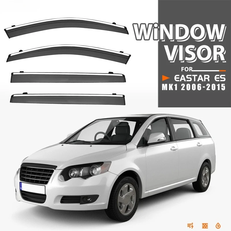 Window Visor for Chery Eastar ES Window Visor Weathershield Sun Rain Deflector Guard Car Window Deflector
Window Visor for Chery Eastar ES Window Visor Weathershield Sun Rain Deflector Guard Car Window Deflector