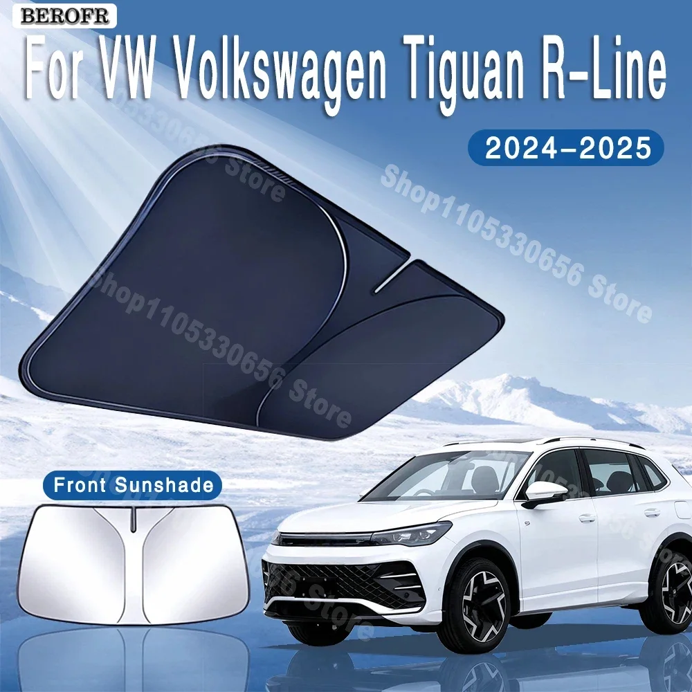 For VW Volkswagen Tiguan R-Line 2024 2025 MK3 Car Sun Visor Front Windshield Sunshade Heat Insulation Summer Auto Accessories
For VW Volkswagen Tiguan R-Line 2024 2025 MK3 Car Sun Visor Front Windshield Sunshade Heat Insulation Summer Auto Accessories