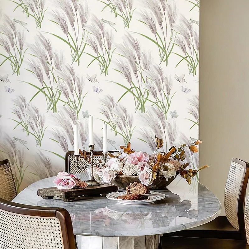 Modern Simple Wallpaper Self-adhesive Waterproof PVC Wall Stickers Floral Peel and Stick Wallpaper Furniture Home Decoration
Modern Simple Wallpaper Self-adhesive Waterproof PVC Wall Stickers Floral Peel and Stick Wallpaper Furniture Home Decoration