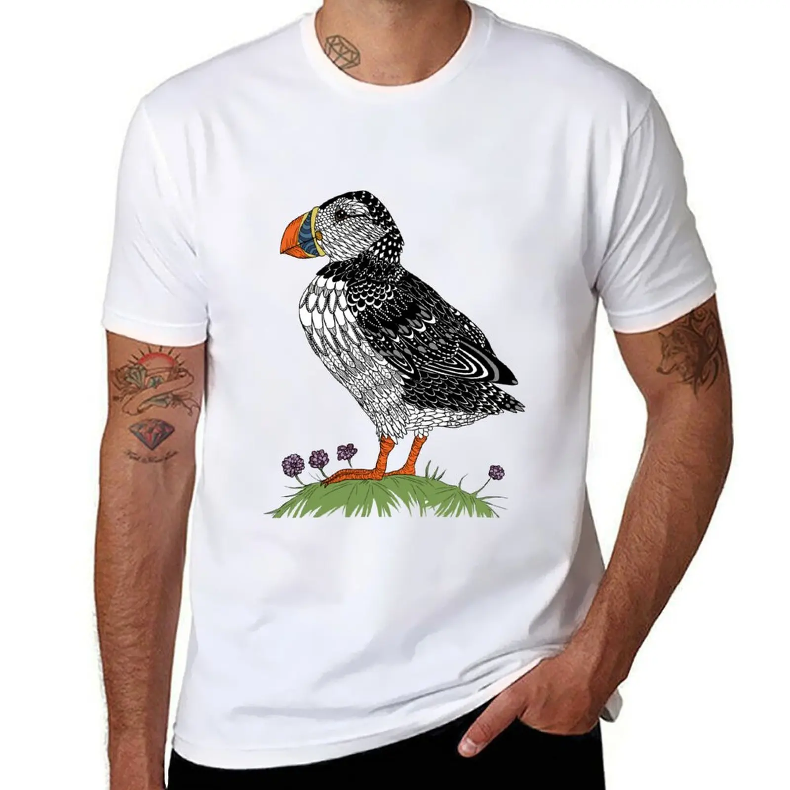 Puffin in colour T-Shirt man t shirt cotton t shirts for man graphic tees T-Shirt
Puffin in colour T-Shirt man t shirt cotton t shirts for man graphic tees T-Shirt