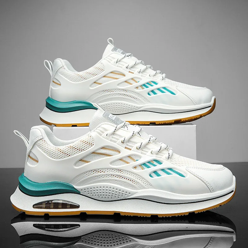 Fashion Men Sneakers Air Cushion Running Shoes Men Mesh Breathable Casual Shoes Brand Non Slip Men Running Shoes Tenis Masculino
Fashion Men Sneakers Air Cushion Running Shoes Men Mesh Breathable Casual Shoes Brand Non Slip Men Running Shoes Tenis Masculino
