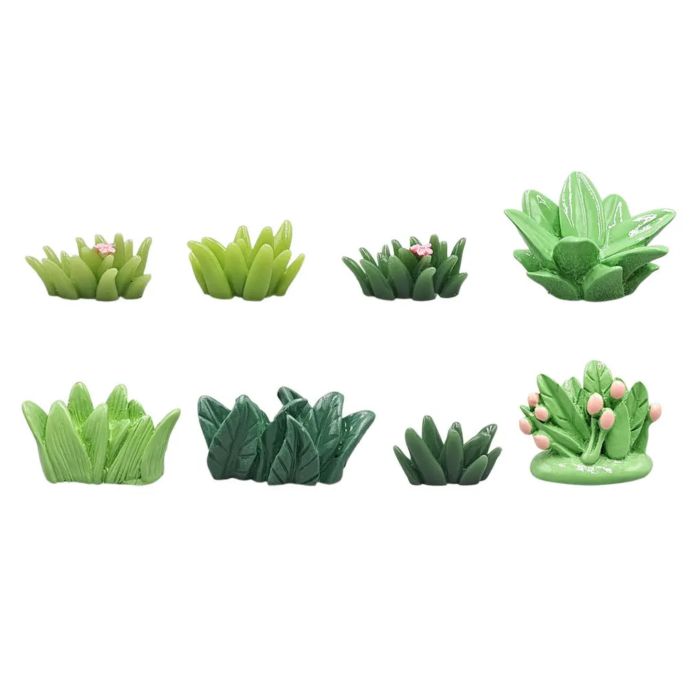 8Pcs Miniature Artificial Green Plants Realistic Faux Grass for DIY Micro Landscape Indoor Mini Scenery Garden Accessories
8Pcs Miniature Artificial Green Plants Realistic Faux Grass for DIY Micro Landscape Indoor Mini Scenery Garden Accessories