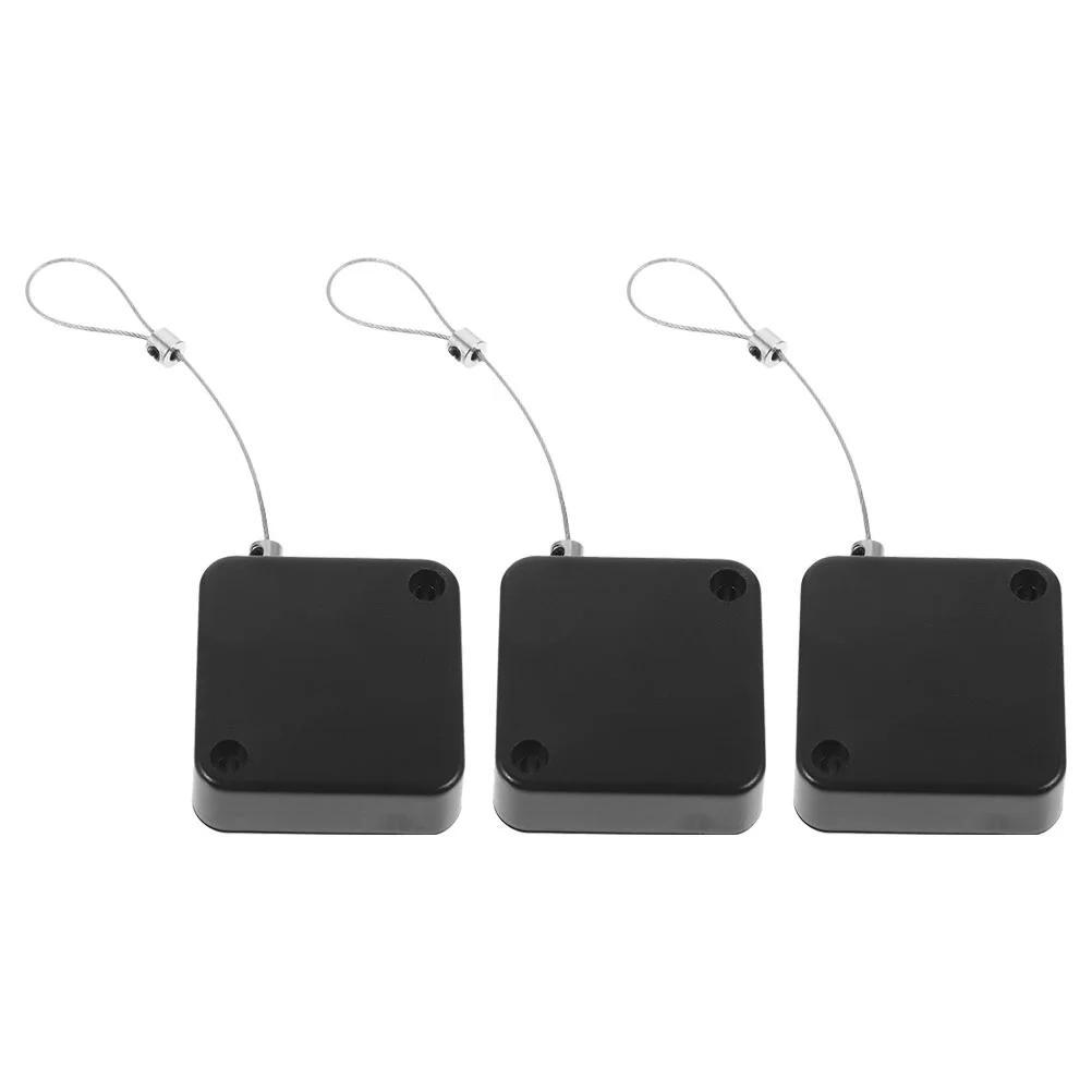 3 Pcs Anti-theft Pull Box Steel Wire Holder Retractable Cable Commodity Case Padlock Telescopic
3 Pcs Anti-theft Pull Box Steel Wire Holder Retractable Cable Commodity Case Padlock Telescopic