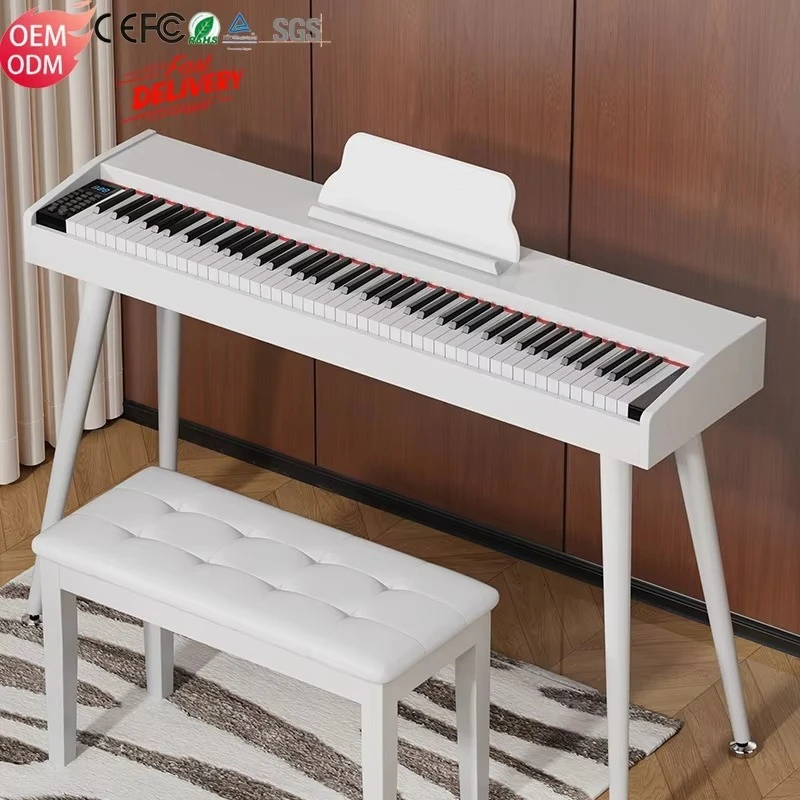 Custom Manufacturer Professional Keyboard E Piano Fashion Design 88 Key Weighted Digital Piano Durable Vertical Piano
Custom Manufacturer Professional Keyboard E Piano Fashion Design 88 Key Weighted Digital Piano Durable Vertical Piano