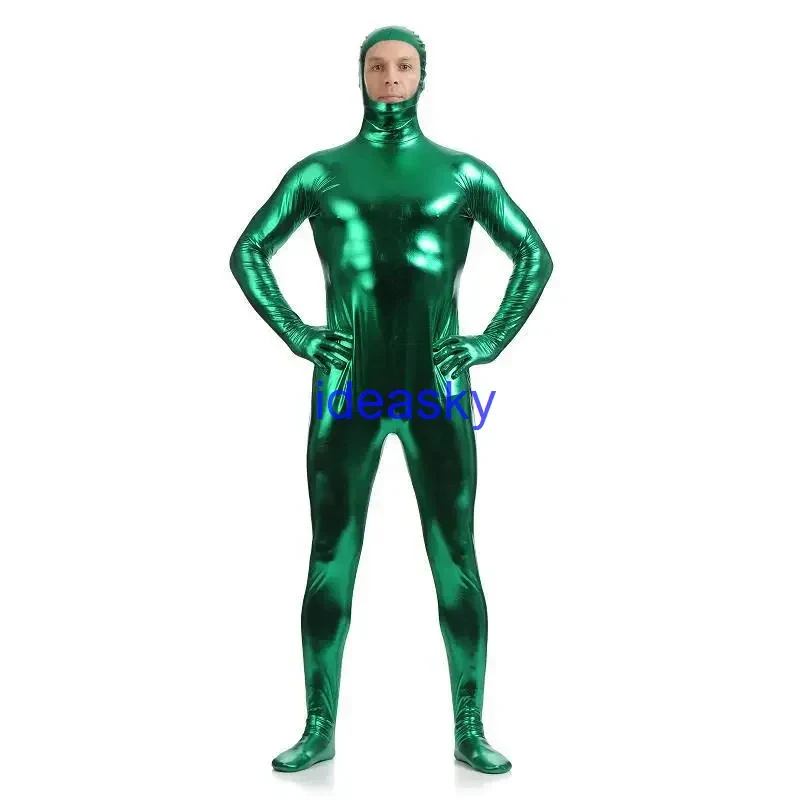 ★Halloween Cosplay Costume Sexy Open Face Metallic Bodysuit Shiny Catsuit Zentai Body Suit Jumpsuit ♥ All corners of the country
★Halloween Cosplay Costume Sexy Open Face Metallic Bodysuit Shiny Catsuit Zentai Body Suit Jumpsuit ♥ All corners of the country