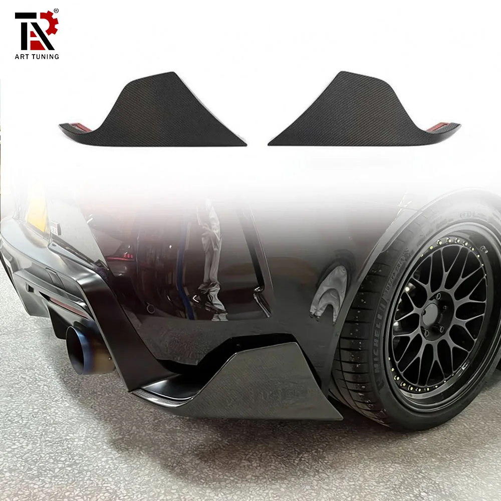 For Toyota Supra A90 2019-2024 Carbon Fiber Rear Bumper Splitter Canards
For Toyota Supra A90 2019-2024 Carbon Fiber Rear Bumper Splitter Canards