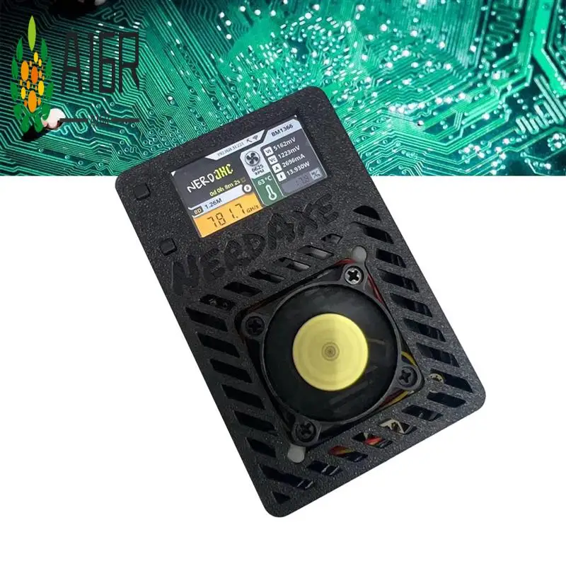 A16R-Nerdaxe Miner Nerdminer с дисплеем S19XP BM1366 500Gh/S ASIC Bitaxe Bitcoin Micro-Miner Лотерейный майнер BR PLUG
A16R-Nerdaxe Miner Nerdminer с дисплеем S19XP BM1366 500Gh/S ASIC Bitaxe Bitcoin Micro-Miner Лотерейный майнер BR PLUG