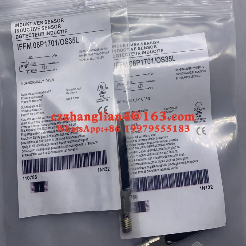 Spot supply IFFM 08P1701/01S35L IFFM08P3701/O1L Proximity sensor One-year warranty
Spot supply IFFM 08P1701/01S35L IFFM08P3701/O1L Proximity sensor One-year warranty