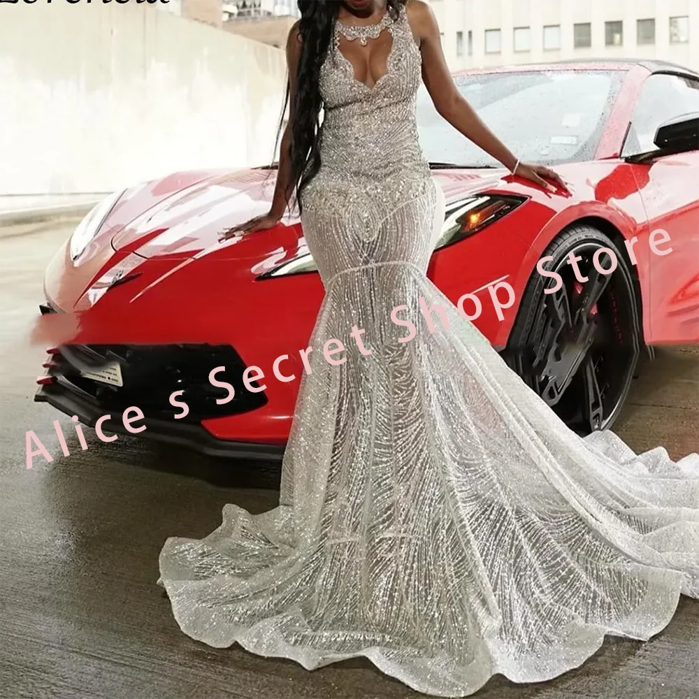 Sexy Appliquins Beading Mermaid Formal Evening Dresses Birthday Party Prom Gowns Customized
Sexy Appliquins Beading Mermaid Formal Evening Dresses Birthday Party Prom Gowns Customized