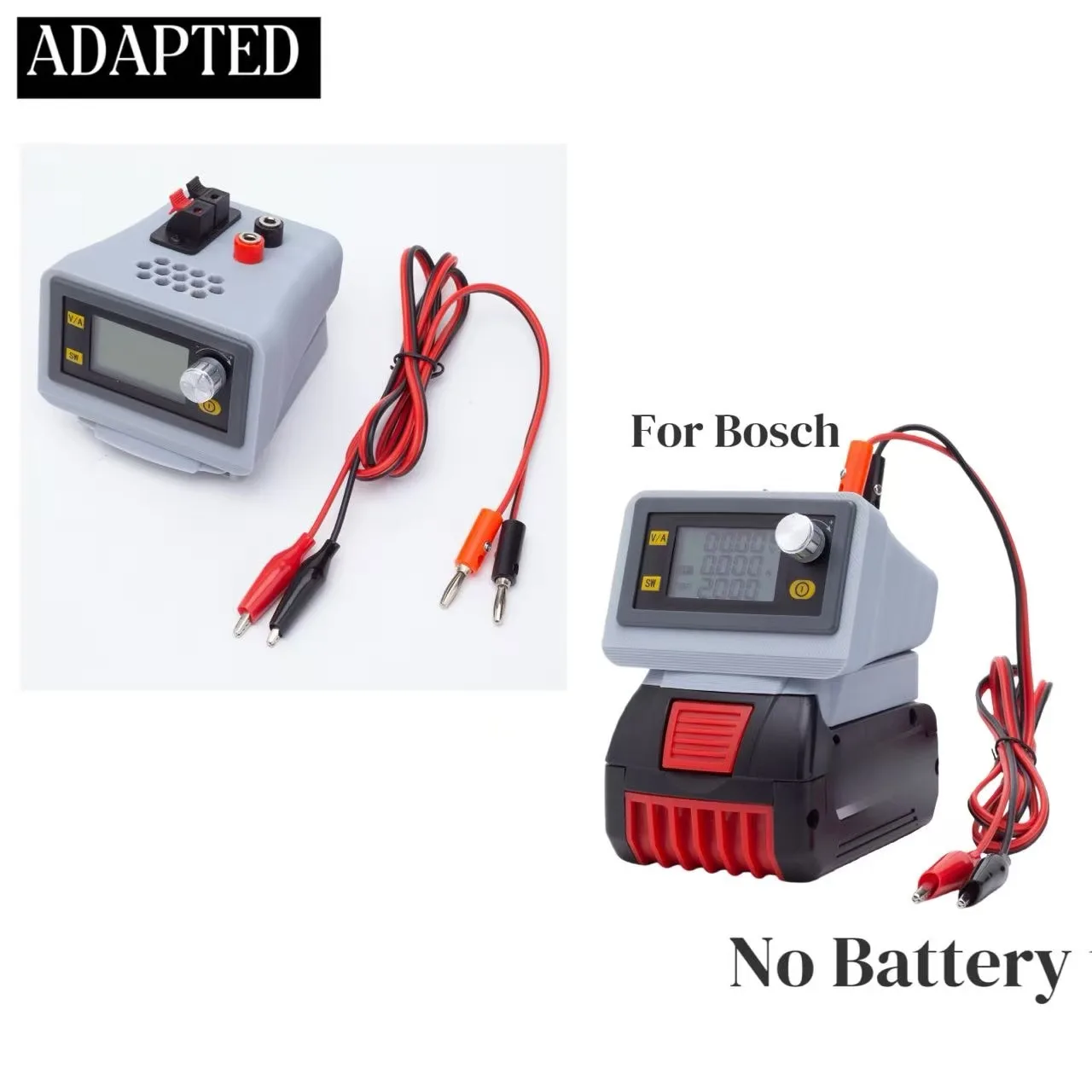 Portable Battery CNC Adjustable Power Supply Buck Boost Converter For Bosch 18V Lithium Battery DC Voltage Stable Outdoor
Portable Battery CNC Adjustable Power Supply Buck Boost Converter For Bosch 18V Lithium Battery DC Voltage Stable Outdoor