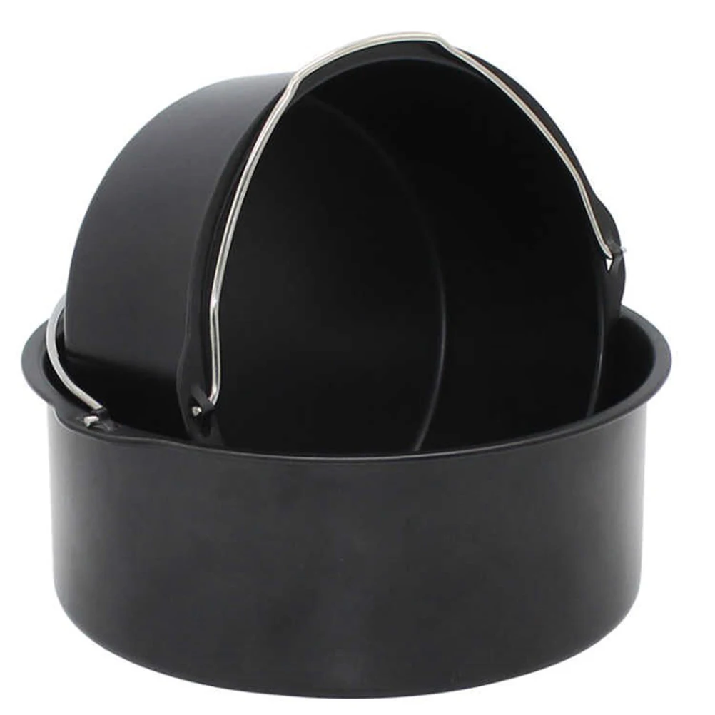 Air Fryer Accessories Round Liner Non Stick Frying Pan Pizza Black Kitchen Tool Durable Premium Material H Easy Cleanup
Air Fryer Accessories Round Liner Non Stick Frying Pan Pizza Black Kitchen Tool Durable Premium Material H Easy Cleanup