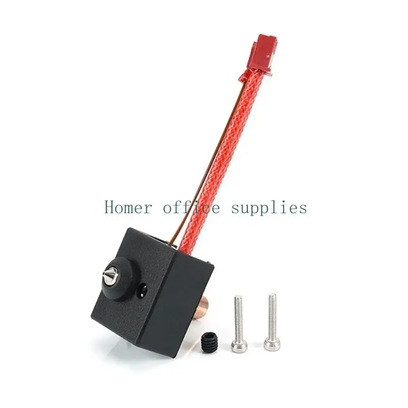K43B Hot End for Ender3 S1 3D Printer with 0.4mm MK8 Brass Extruder Nozzle Copper Throat Tubing Alloy Heater Block Set
K43B Hot End for Ender3 S1 3D Printer with 0.4mm MK8 Brass Extruder Nozzle Copper Throat Tubing Alloy Heater Block Set