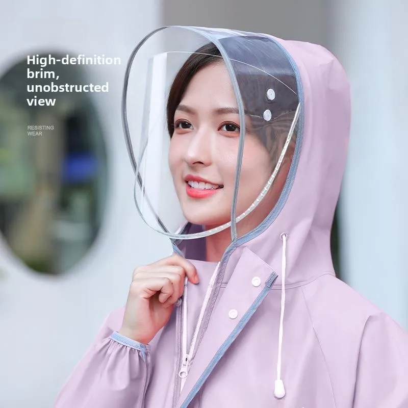 Portable Thickened Large Raincoat for Motorcycle Riding Powered Train Rain Gear Full Body Protection Long Style
Portable Thickened Large Raincoat for Motorcycle Riding Powered Train Rain Gear Full Body Protection Long Style