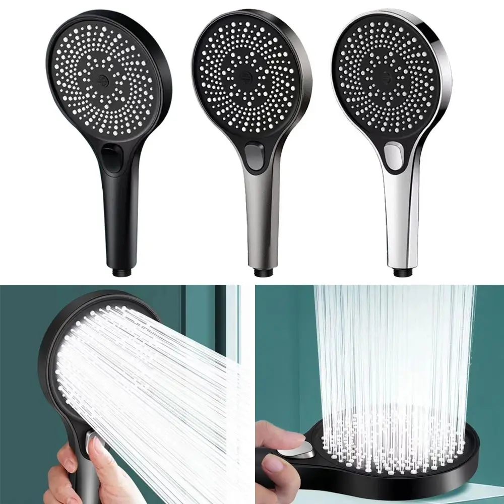 High Pressure Shower Head Universal 3 Modes Adjustable Handheld Water-saving Sprinkler Large Panel Multi-function Shower Sprayer
High Pressure Shower Head Universal 3 Modes Adjustable Handheld Water-saving Sprinkler Large Panel Multi-function Shower Sprayer