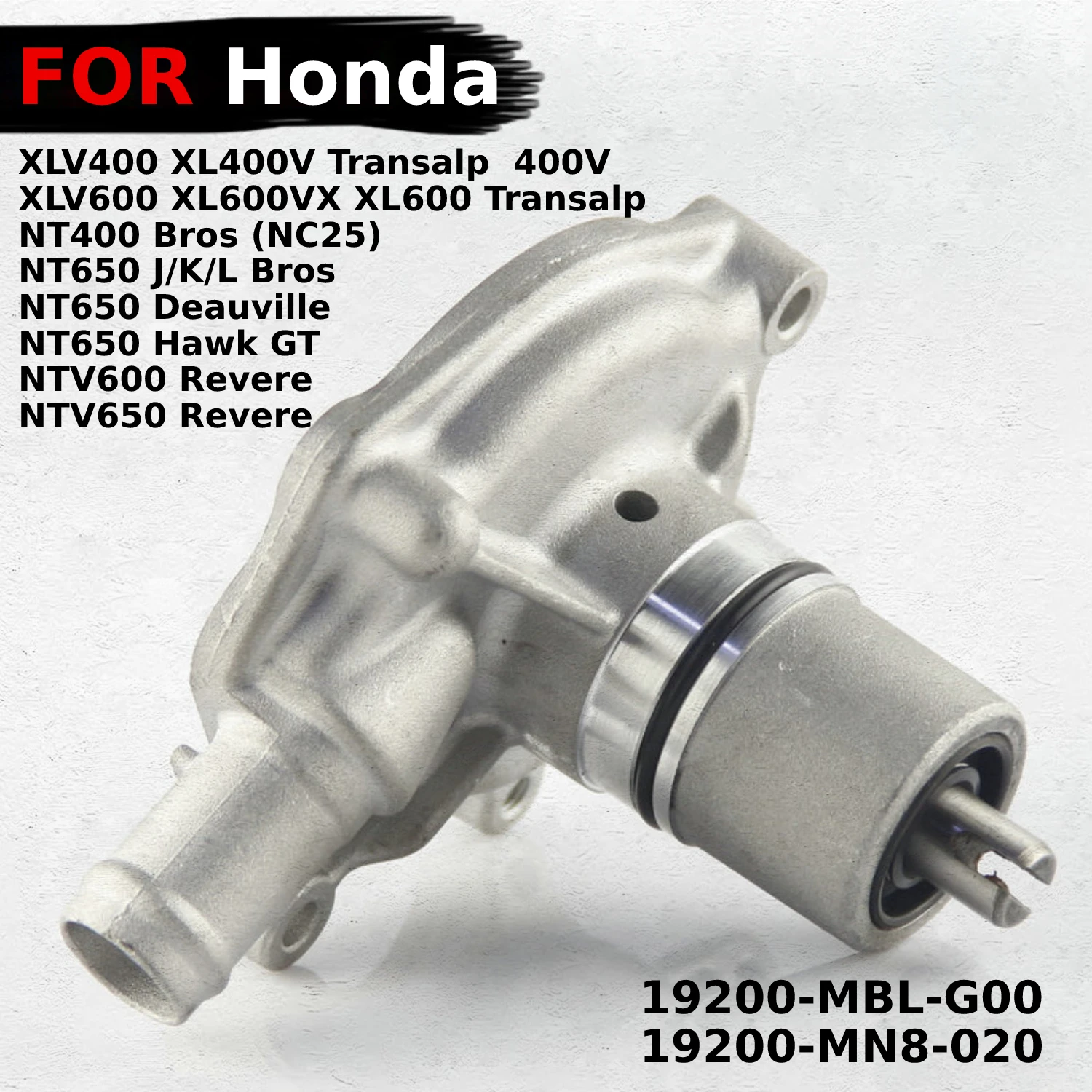Motorcycle Water Pump Engine Radiator Pump For Honda 19200-MN8-020 NT400 Bros NT650 J/K/L Hawk Bros Deauville GT NTV600 Revere
Motorcycle Water Pump Engine Radiator Pump For Honda 19200-MN8-020 NT400 Bros NT650 J/K/L Hawk Bros Deauville GT NTV600 Revere