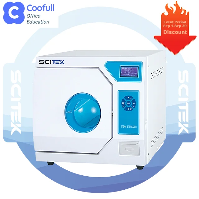 24L Class B Autoclave Benchtop Steam Sterilizer for Dentistry Efficient Sterilization Equipment
24L Class B Autoclave Benchtop Steam Sterilizer for Dentistry Efficient Sterilization Equipment