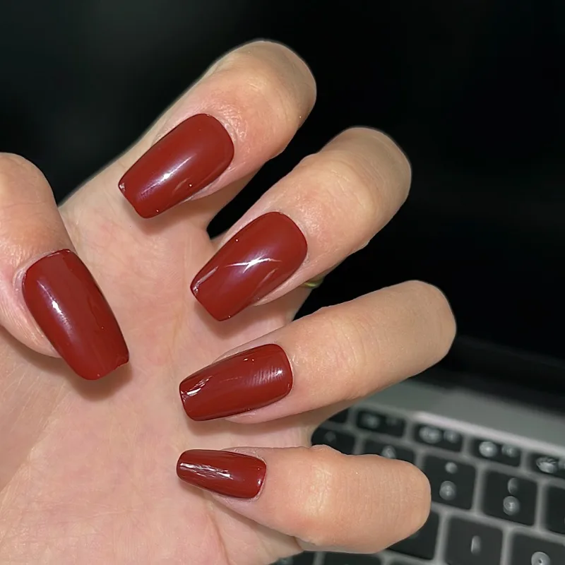 10Pcs /Set Full Cover False Nails Press on Nails Fake Nails Diy Pure Handmade Removable Red
10Pcs /Set Full Cover False Nails Press on Nails Fake Nails Diy Pure Handmade Removable Red