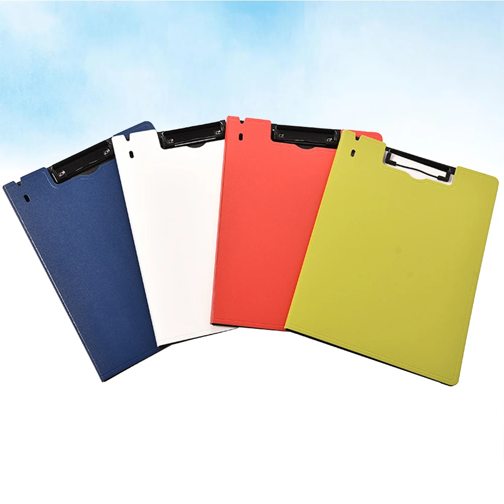 4 Pcs A4 Clipboard Folder Document Holder School Office Supply Lightweight Material Metal Clip Strong Spring Smooth
4 Pcs A4 Clipboard Folder Document Holder School Office Supply Lightweight Material Metal Clip Strong Spring Smooth