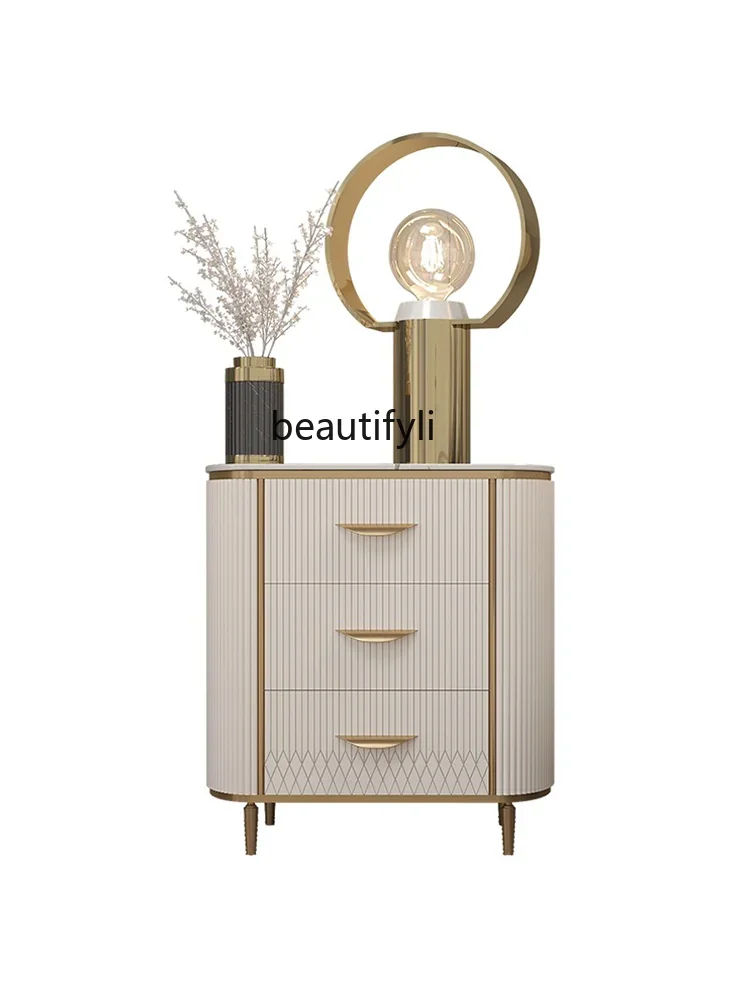 Light Luxury Bedside Table Simple Modern Marble Storage Cabinet American Bedroom Bedside Cabinet
Light Luxury Bedside Table Simple Modern Marble Storage Cabinet American Bedroom Bedside Cabinet