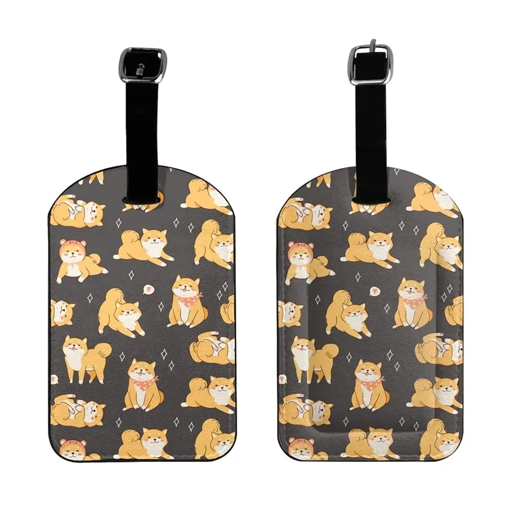 2PCS Luggage Tag for Suitcases Kawaii Shiba Inu Leather Travel Luggage Tags Privacy Cover Id Label Suitcase Tags Travel Acces
2PCS Luggage Tag for Suitcases Kawaii Shiba Inu Leather Travel Luggage Tags Privacy Cover Id Label Suitcase Tags Travel Acces