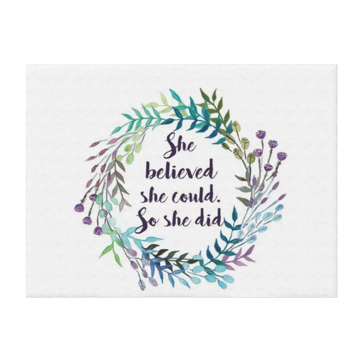 She Believed She Could, So She Did Throw Blanket Decorative Sofa Picnic Winter beds Polar Blankets
She Believed She Could, So She Did Throw Blanket Decorative Sofa Picnic Winter beds Polar Blankets