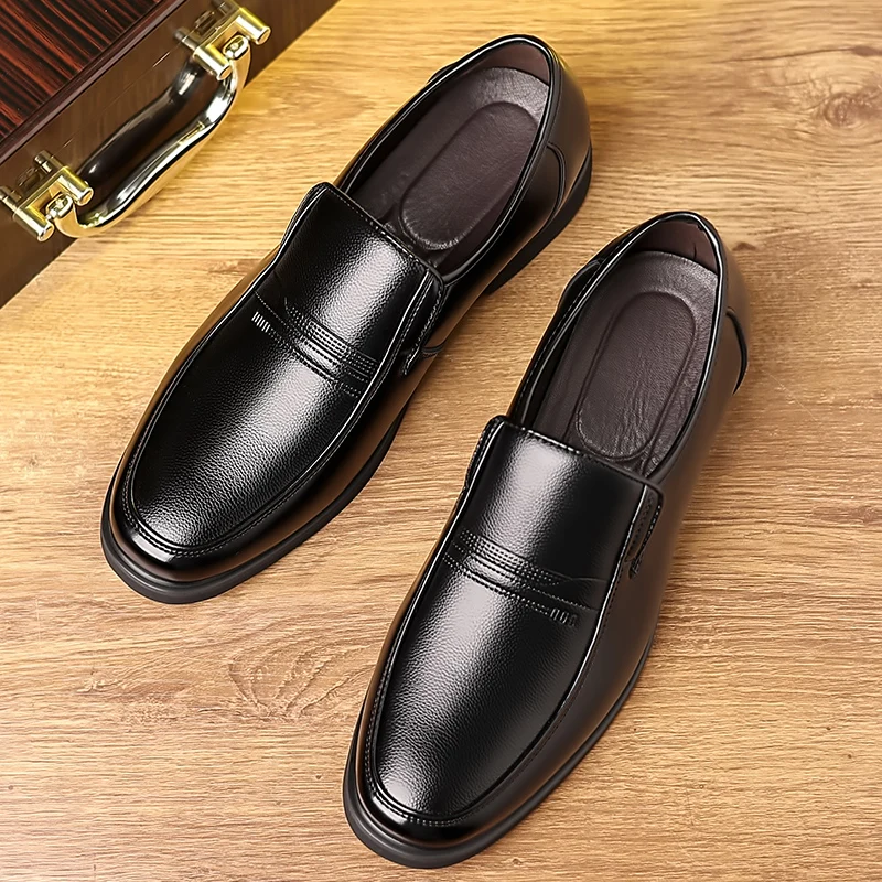 Casual Leather Shoes for Men Trendy All-match Comfortable Breathable Out Door Round Toe Wear-Resistant Shoes Spring Autumn Main
Casual Leather Shoes for Men Trendy All-match Comfortable Breathable Out Door Round Toe Wear-Resistant Shoes Spring Autumn Main