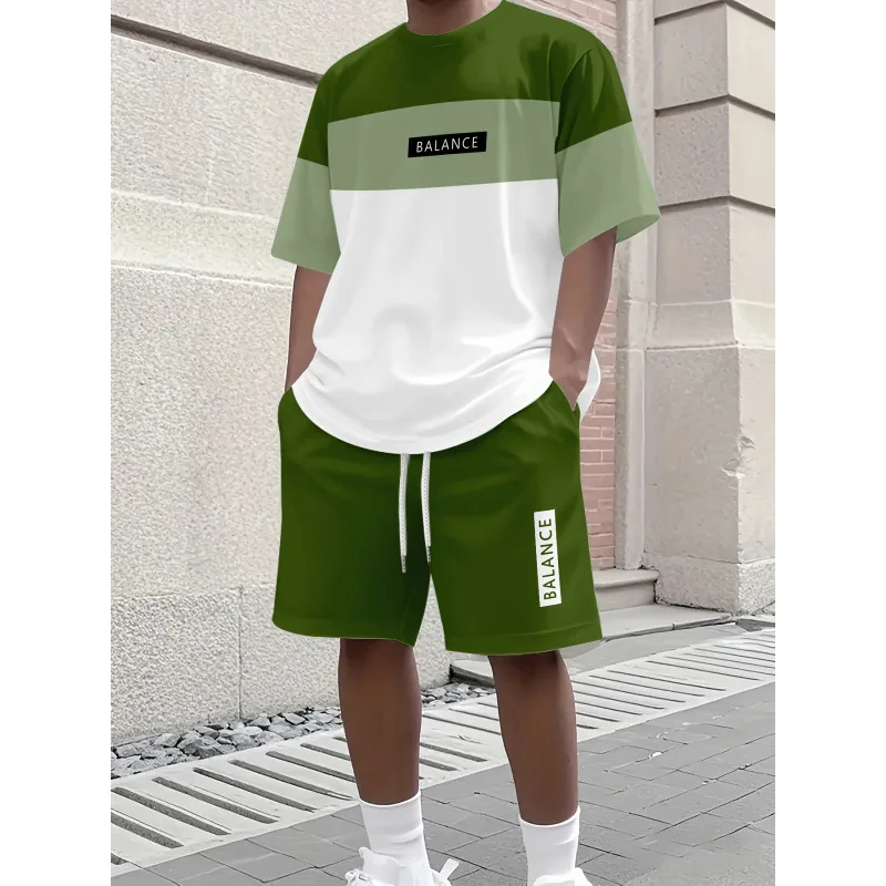 Men's Sport Short Set Short Sleeve Casual Sportswear Four Seasons Suitable L 16339 Brand Unbranded Seven-Foot Sleeve Length
Men's Sport Short Set Short Sleeve Casual Sportswear Four Seasons Suitable L 16339 Brand Unbranded Seven-Foot Sleeve Length