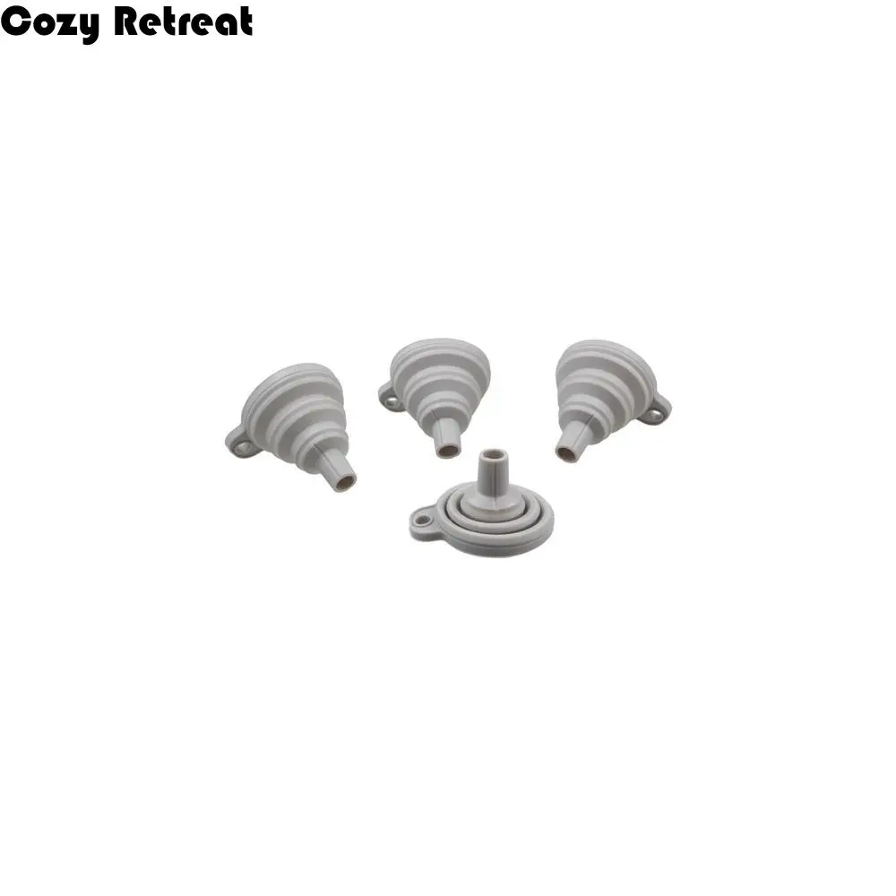 White Grey Folding Collapsible Long Neck Retractable Household Utensils Kitchen Gadgets Funnel Liquid Dispensing Funnel
White Grey Folding Collapsible Long Neck Retractable Household Utensils Kitchen Gadgets Funnel Liquid Dispensing Funnel