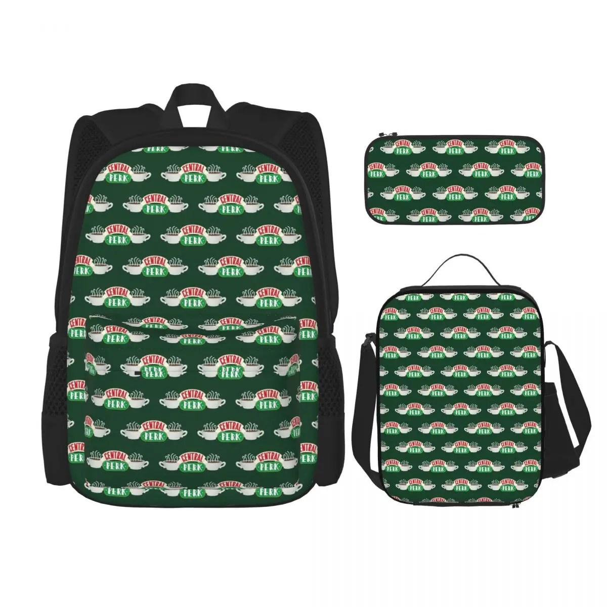 Central Perk Friends TV Show Backpacks Children Bookbag School Bags Rucksack Lunch Bag Pen Bag Three-Piece Set
Central Perk Friends TV Show Backpacks Children Bookbag School Bags Rucksack Lunch Bag Pen Bag Three-Piece Set