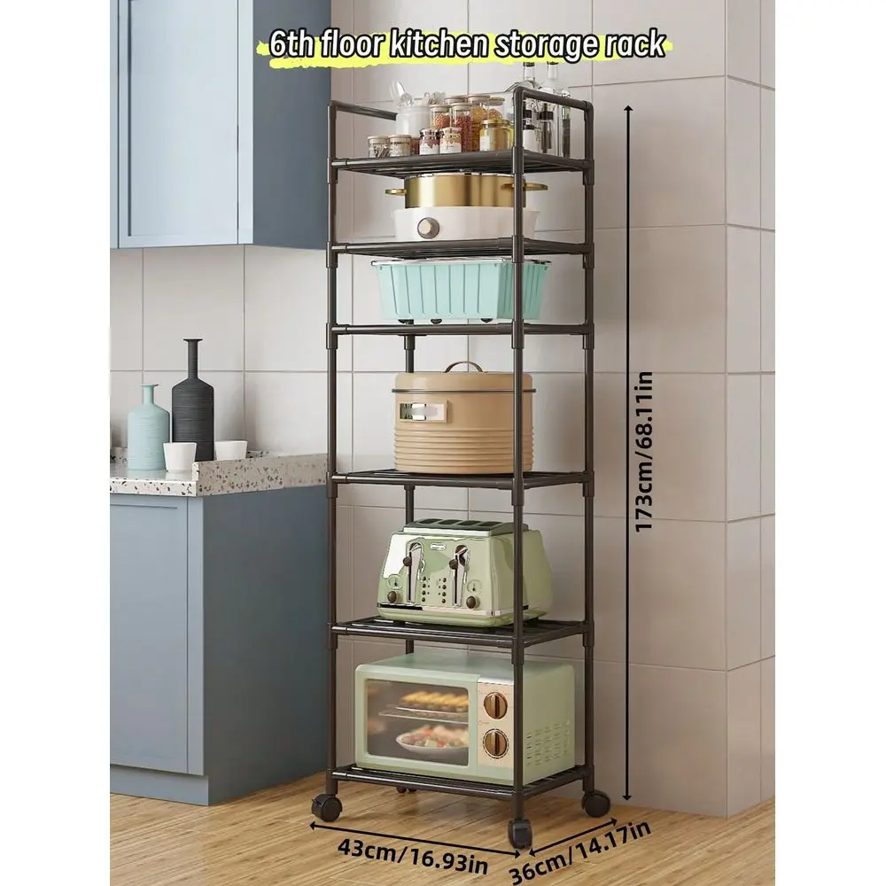 26 Tier Rolling Floor Standing Rack, Movable Kitchen Storage Shelf, Suitable For Living Room, Balcony, Holds Plants, Household
26 Tier Rolling Floor Standing Rack, Movable Kitchen Storage Shelf, Suitable For Living Room, Balcony, Holds Plants, Household