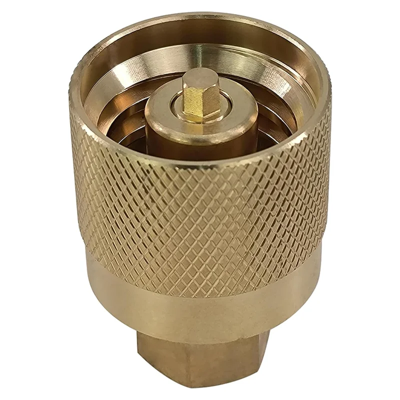 SOFT-RE7141F Propane Forklift Connector Adapter Valve With Gasket - Brass Female Connector
SOFT-RE7141F Propane Forklift Connector Adapter Valve With Gasket - Brass Female Connector