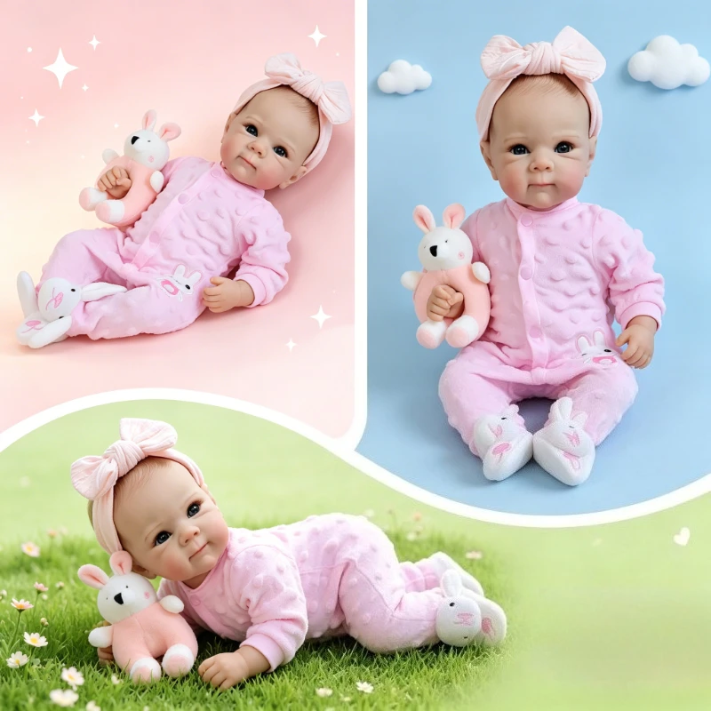 45CM Reborn Baby Dolls Painted Hair Newborn Baby Bettie Soft Body Real Looking Baby Dolls Birthday and Christmas Gifts
45CM Reborn Baby Dolls Painted Hair Newborn Baby Bettie Soft Body Real Looking Baby Dolls Birthday and Christmas Gifts