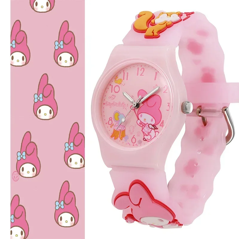 Часы Sanrio Hello Kitty Kuromi My Melody Cinnamoroll, детские наручные часы с 3d-рисунком, водонепроницаемые кварцевые часы, детские подарки
Часы Sanrio Hello Kitty Kuromi My Melody Cinnamoroll, детские наручные часы с 3d-рисунком, водонепроницаемые кварцевые часы, детские подарки
