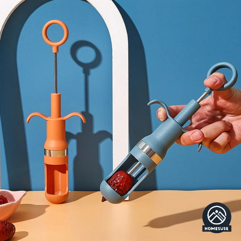 Creative Red Date Pitting Device Kitchen Gadget Fruit Pit Separator Manual Push Type Quick Core Remover Kitchen Accessories
Creative Red Date Pitting Device Kitchen Gadget Fruit Pit Separator Manual Push Type Quick Core Remover Kitchen Accessories